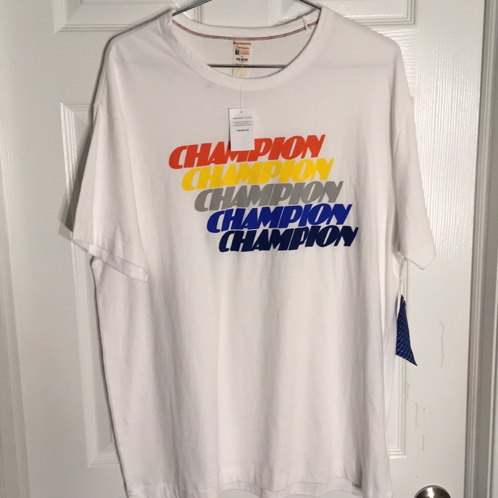 NWT Todd Snyder + Champion Stacked Graphic Tee XL